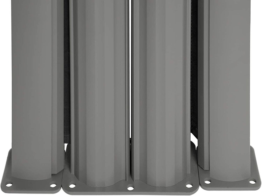 Tela de pantalla lateral de patio doble retráctil con funcionamiento manual Material de poliéster