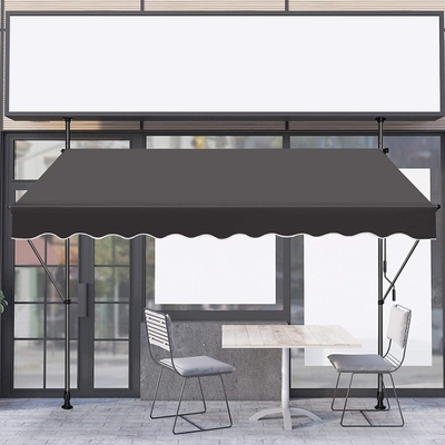 Aleros de altura ajustable QF-CW para protección solar de 150/250/300 cm de ancho 300*120 cm