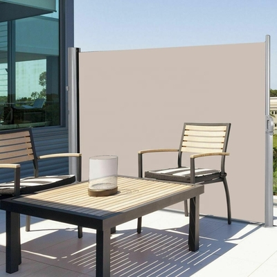 Patio Awnings Protección de privacidad pantalla de sombra Panel de terraza retráctil lateral Auvent lateral escamotable