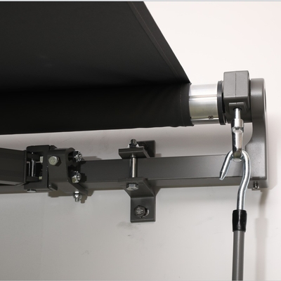 300 * 200CM Manual manija de manija impermeable Awning Protector de sombrillas para la ventana del porche