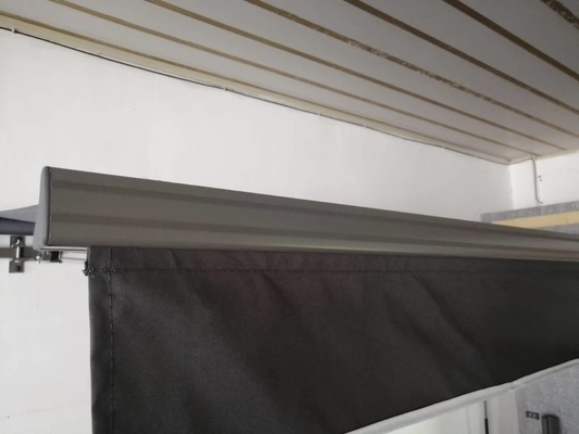 Material de vela Toldo retráctil de poliéster para patio balcón cubierta UV resistente al agua