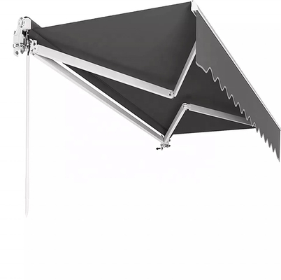 Multiflexible y duradero 250 * 200CM Extensible manual Retráctil Toldo QF-01KD