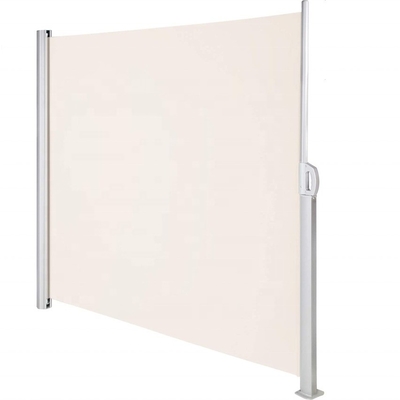 Pantalla de aluminio extensible para el balcón, patio y jardín 160*300cm