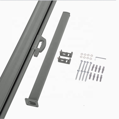 Techo lateral retráctil y divisor de privacidad impermeable para terraza de jardín al aire libre