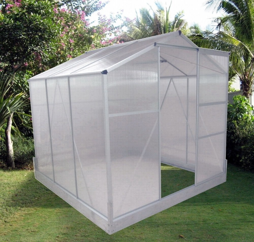 Mediano Aluminio de efecto invernadero Tratado por calor Tratado por presión Tipo de madera para el crecimiento de las plantas