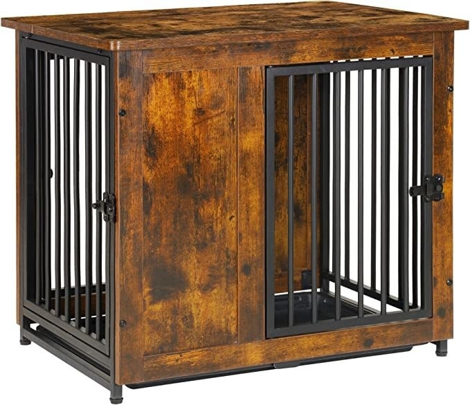 Caja de perro de madera ecológica de puertas dobles Una elección funcional y ecológica